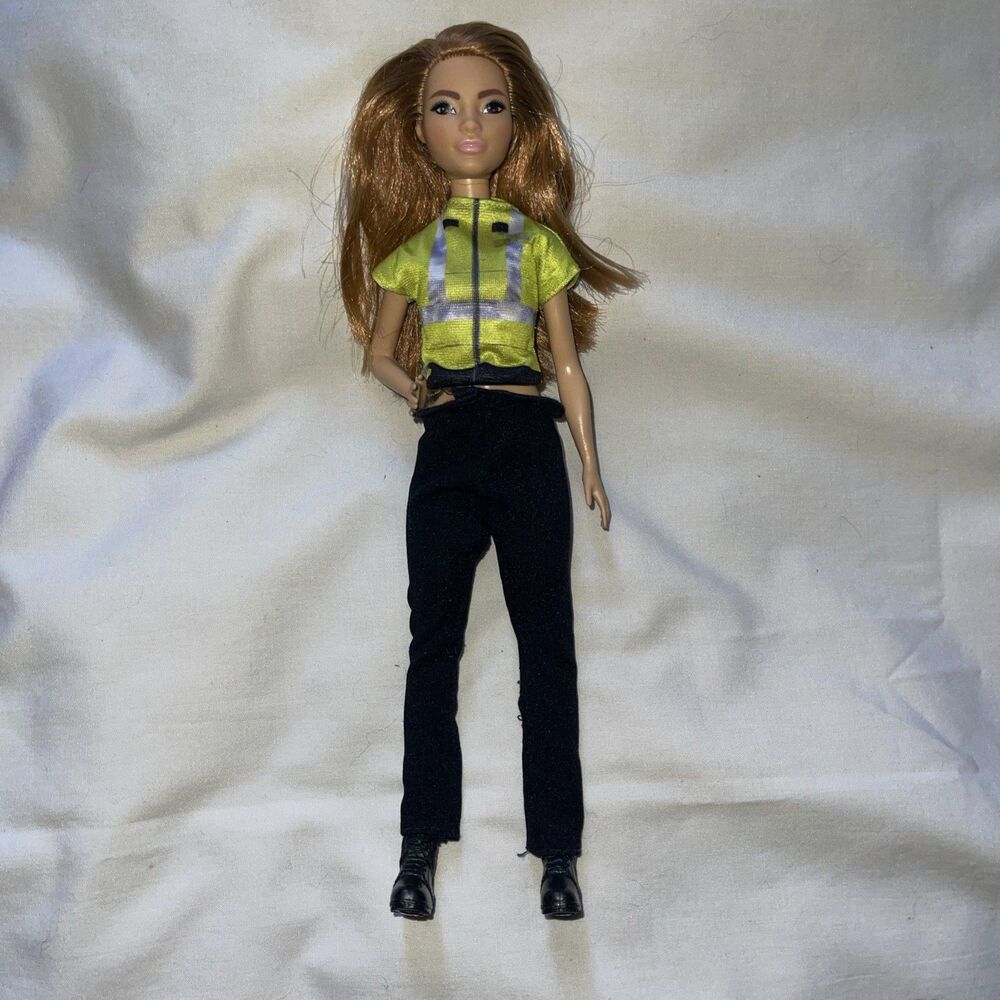 Barbie 2021 Career You Can Be Anything Paramedic Doll Asian Light red Hair